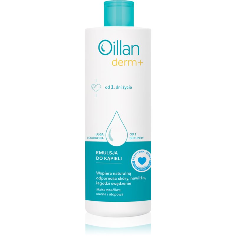 Oillan Derm+ Bath Emulsion Emulsione Per Il Bagno Per Neonati 400 Ml