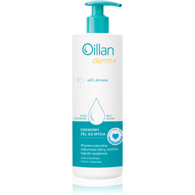 Oillan Derm+ Washing Gel Docciaschiuma In Crema Per Neonati 400 Ml