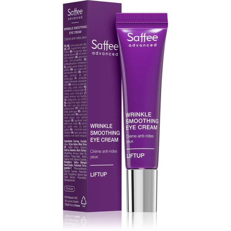 Saffee Advanced Liftup Wrinkle Smoothing Eye Cream Crema Antirughe Occhi 15 Ml