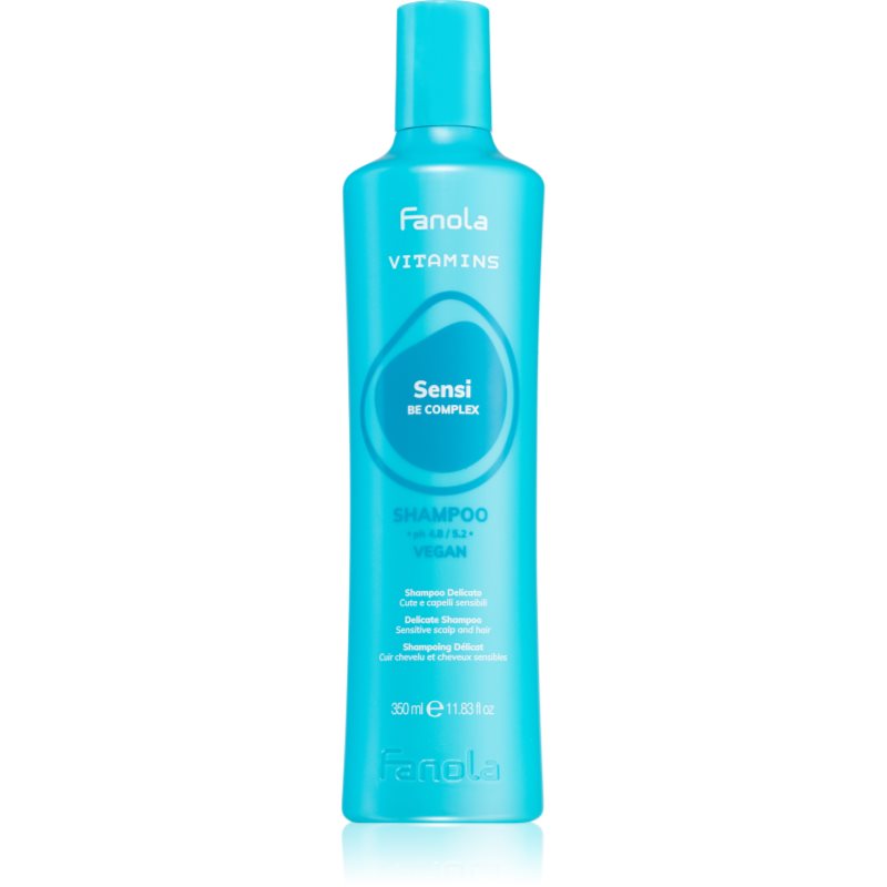 Fanola Vitamins Sensi Delicate Shampoo Shampoo Detergente Delicato Con Effetto Lenitivo 350 Ml