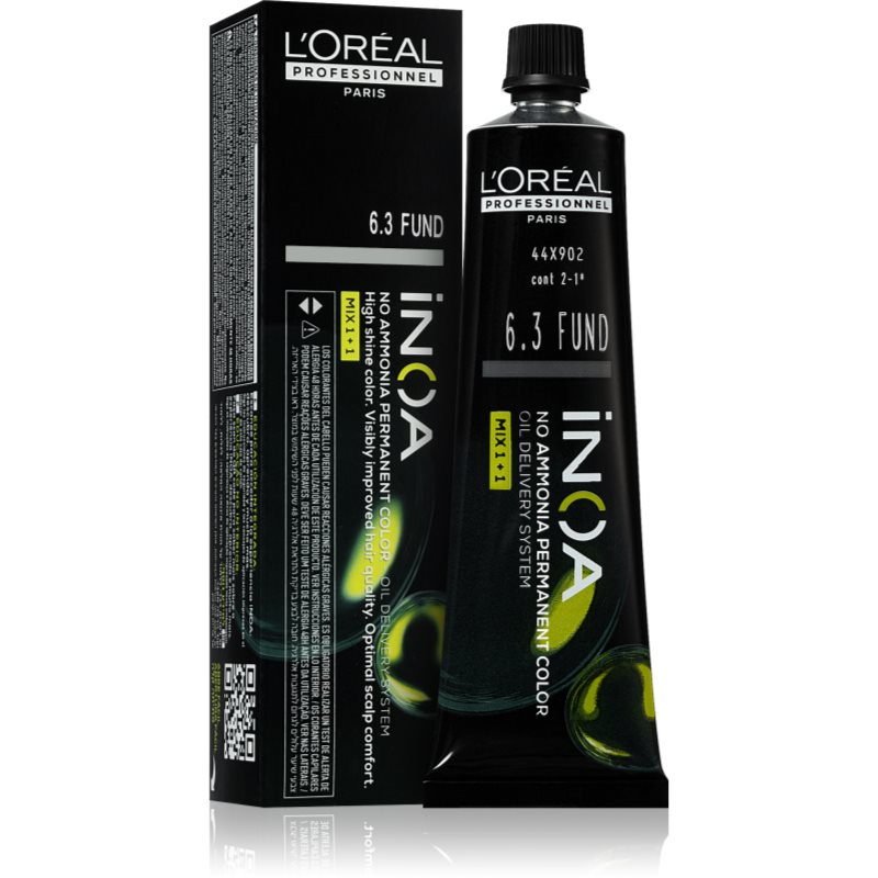 L’Oréal Professionnel Inoa Tinta Permanente Per Capelli Senza Ammoniaca Colore 6.3 F 60 Ml