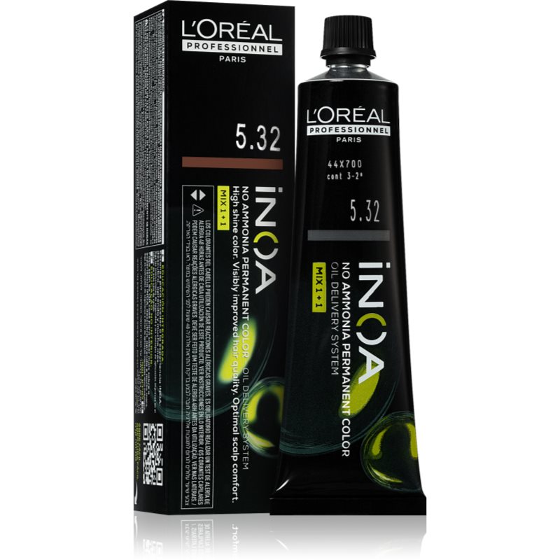 L’Oréal Professionnel Inoa Tinta Permanente Per Capelli Senza Ammoniaca Colore 5.32 60 Ml