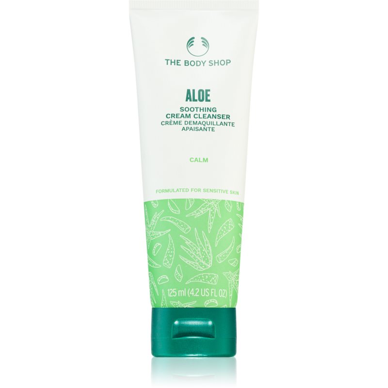 The Body Shop Aloe Soothing Cream Cleanser Latte Detergente Per Lenire La Pelle 125 Ml