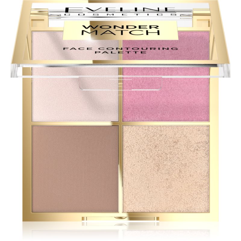 Eveline Cosmetics Wonder Match Palette Multifunzione 4 In 1 Colore 01 10,8 G