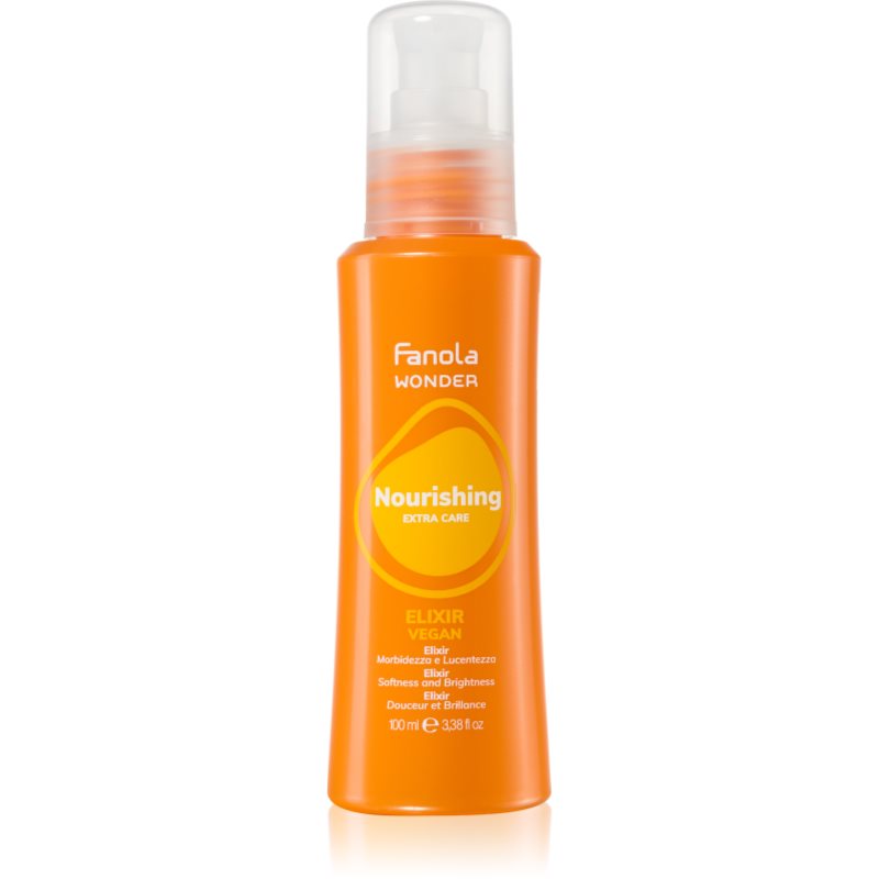 Fanola Wonder Nourishing Siero Per Capelli Per Capelli Brillanti E Morbidi 100 Ml