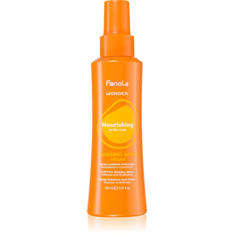 Fanola Wonder Nourishing Spray Per Capelli Per Capelli Ribelli E Crespi 150 Ml