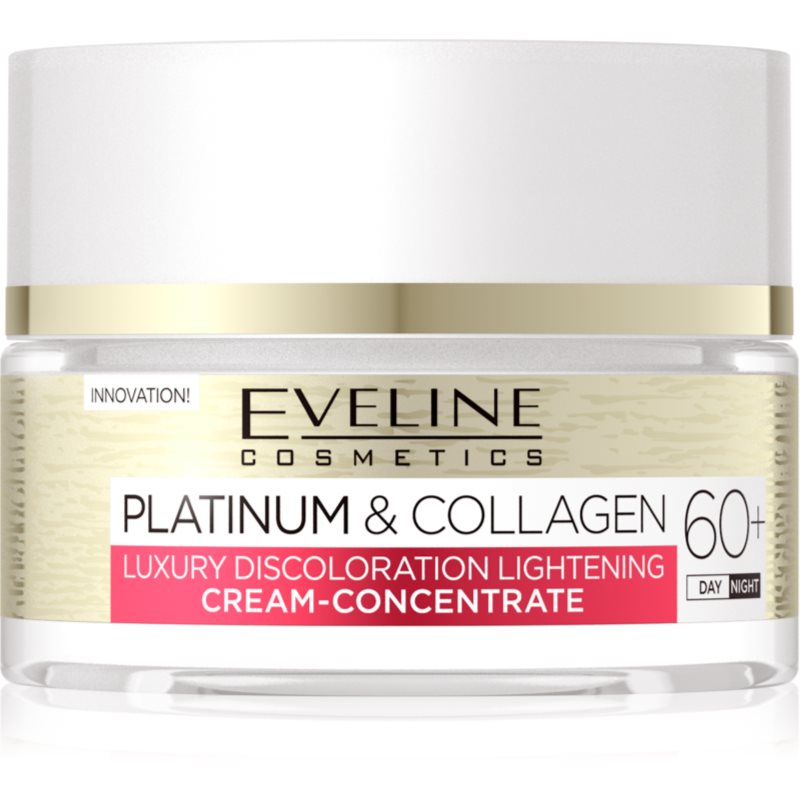Eveline Cosmetics Platinum & Collagen Crema Giorno E Notte Antirughe 60+ 50 Ml