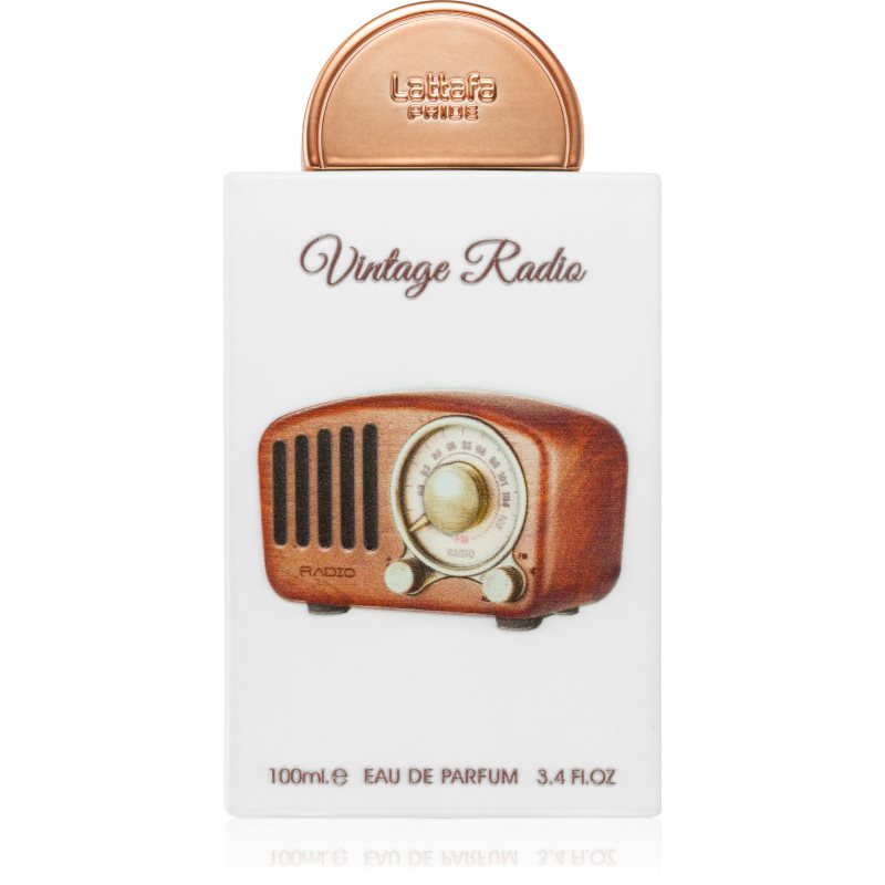 Lattafa Pride Vintage Radio Eau De Parfum Unisex 100 Ml