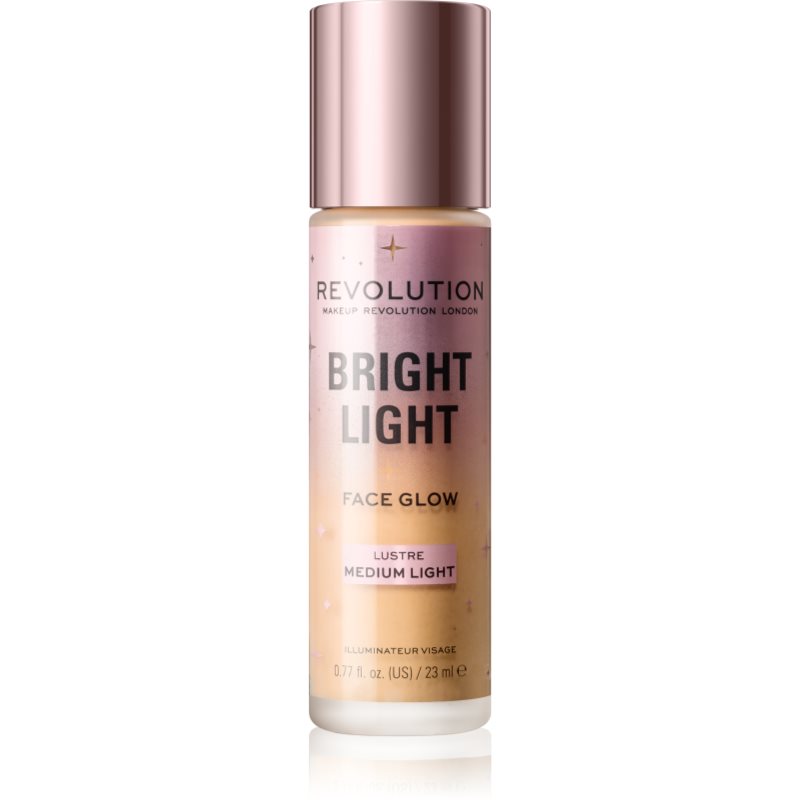 Makeup Revolution Bright Light Lozione Illuminante Colorata Colore Lustre Medium Light 23 Ml