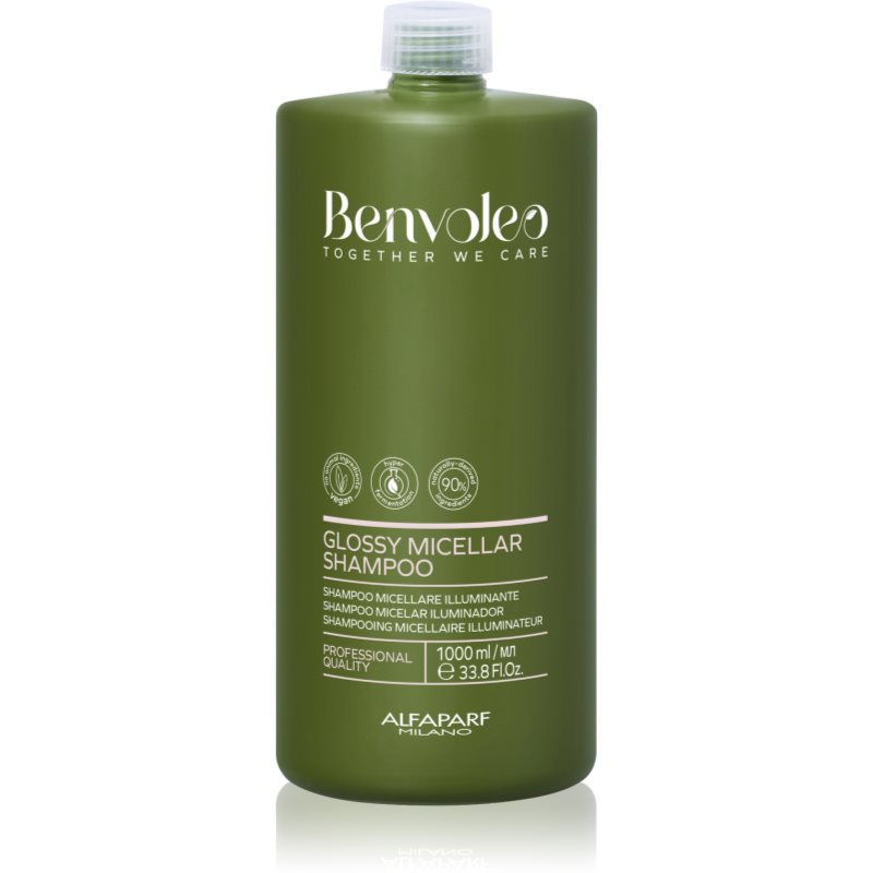 Alfaparf Milano Benvoleo Glossy Shampoo Micellare Per Uso Quotidiano 1000 Ml