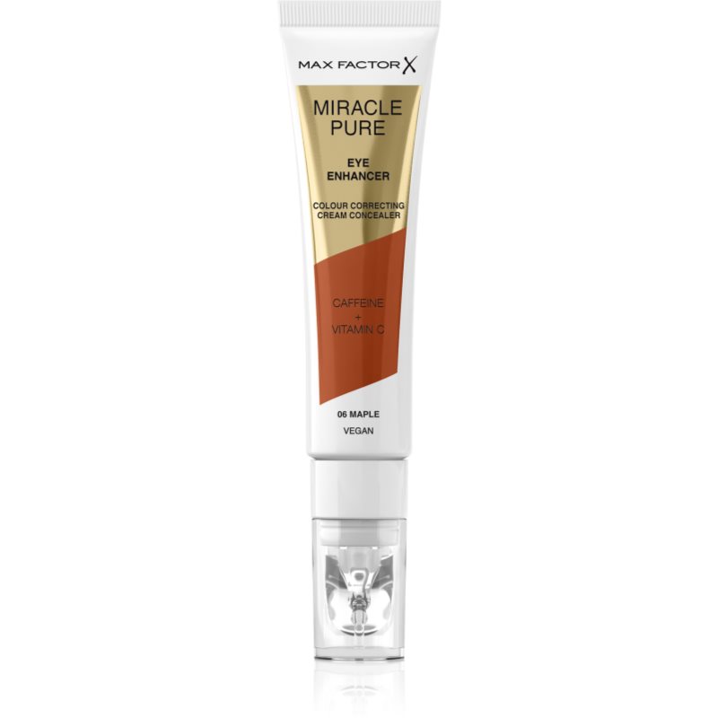 Max Factor Miracle Pure Correttore In Crema Contro Gonfiori E Occhiaie Colore 06 Maple 10 Ml