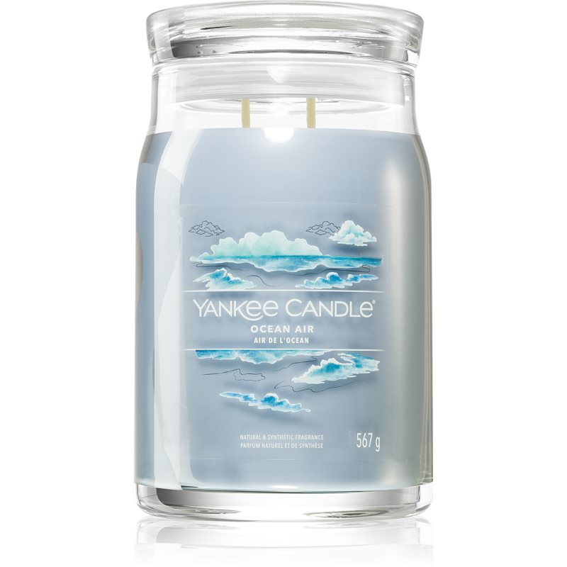 Yankee Candle Ocean Air Candela Profumata Signature 567 G