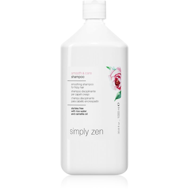 Simply Zen Smooth & Care Shampoo Shampoo Lisciante Contro I Capelli Crespi 1000 Ml