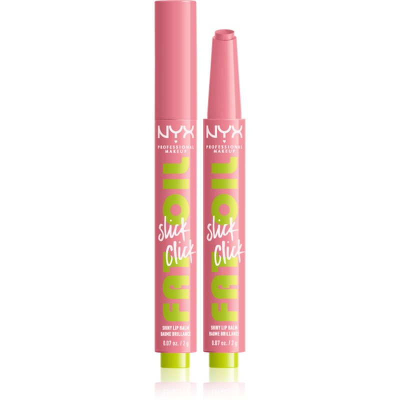 Nyx Professional Makeup Fat Oil Slick Click Balsamo Colorato Labbra Colore 02 Click Clout 2 G