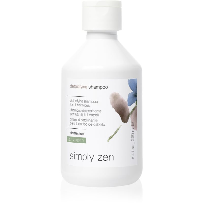 Simply Zen Detoxifying Shampoo Detergente Detossinante Per Tutti I Tipi Di Capelli 250 Ml