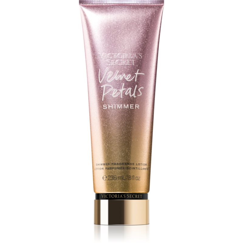 Victoria'S Secret Velvet Petals Shimmer Crema Corpo Da Donna 236 Ml
