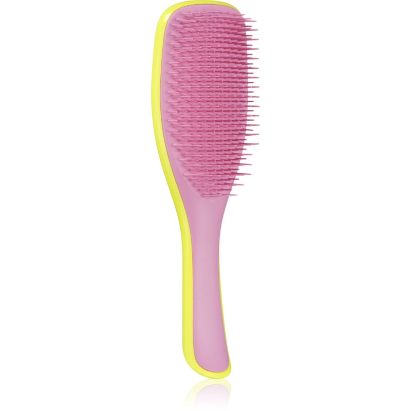 Tangle Teezer Ultimate Detangler Hyper Yellow Rosebud Spazzola Piatta Per Tutti I Tipi Di Capelli 1 Pz