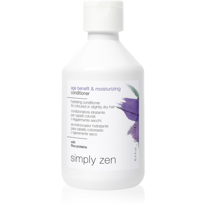 Simply Zen Age Benefit & Moisturizing Balsamo Idratante Per Capelli Tinti 250 Ml