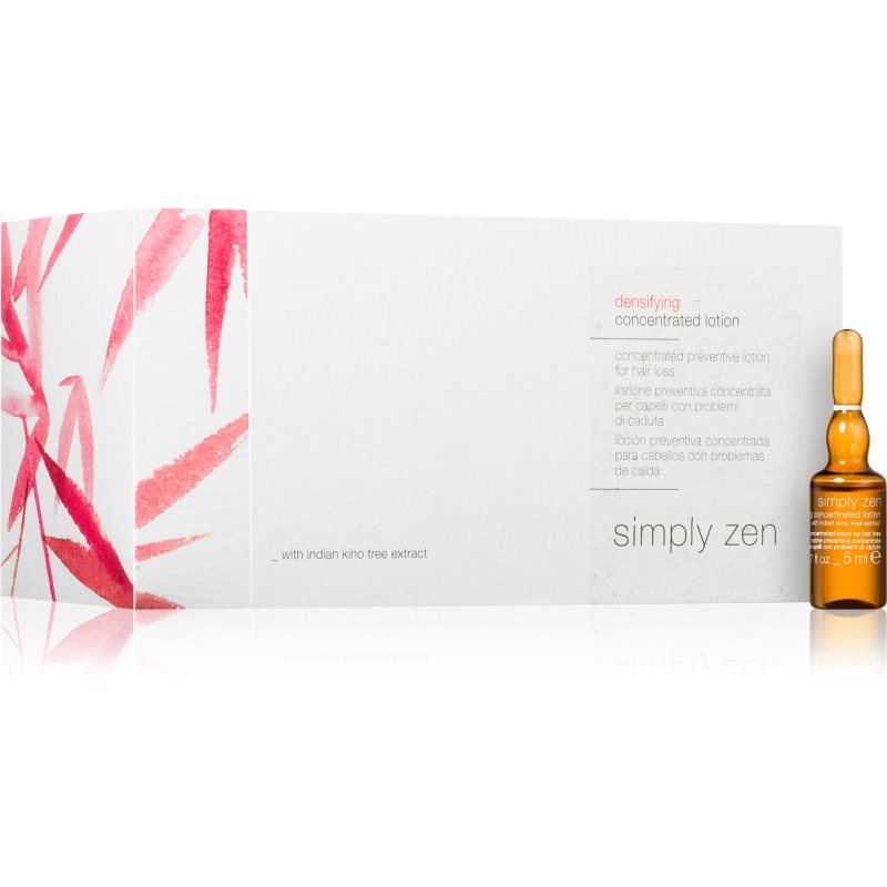 Simply Zen Densifying Concentrated Lotion Trattamento Preventivo Anti-Caduta Dei Capelli 8X5 Ml