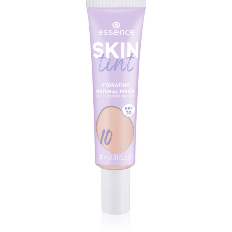 Essence Skin Tint Fondotinta Idratante Leggero Spf 30 Colore 10 30 Ml