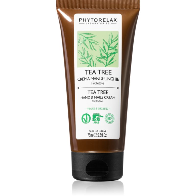 Phytorelax Laboratories Tea Tree Crema Emolliente Per Mani E Unghie 75 Ml