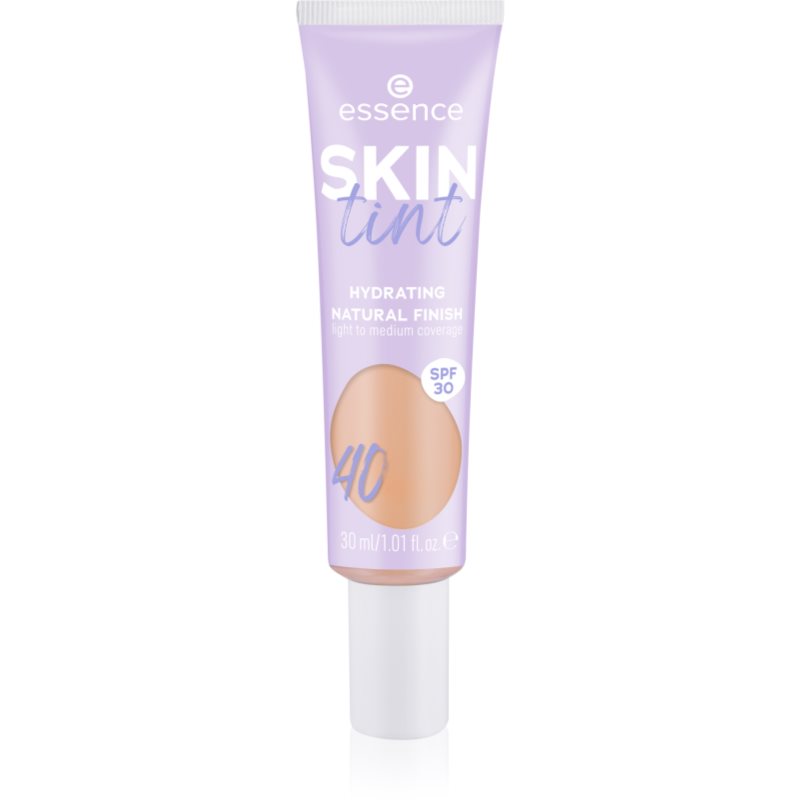 Essence Skin Tint Fondotinta Idratante Leggero Spf 30 Colore 40 30 Ml