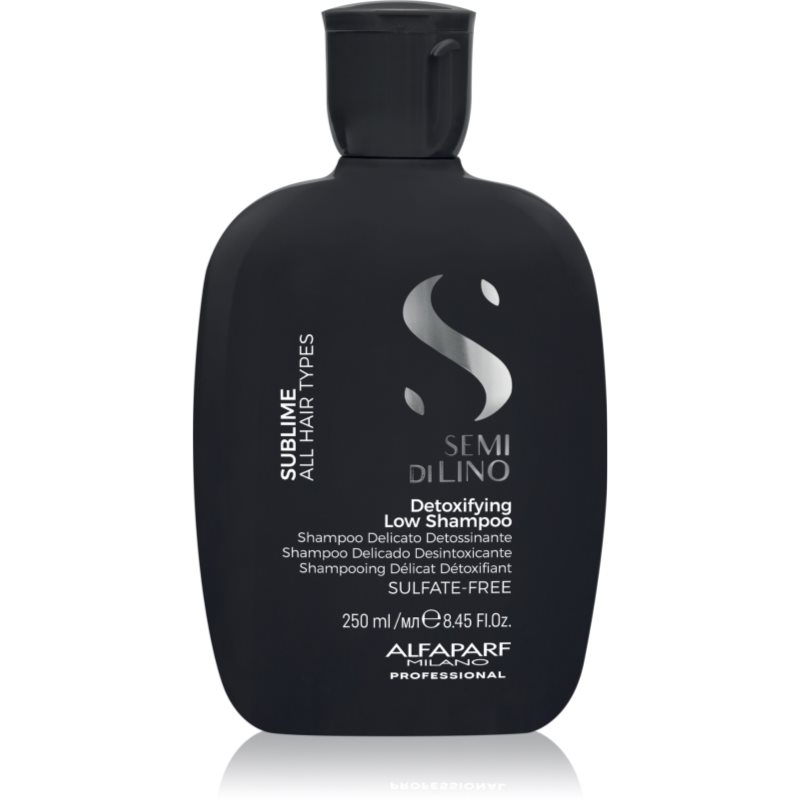 Alfaparf Milano Semi Di Lino Sublime Shampoo Detergente Detossinante Per Tutti I Tipi Di Capelli 250 Ml