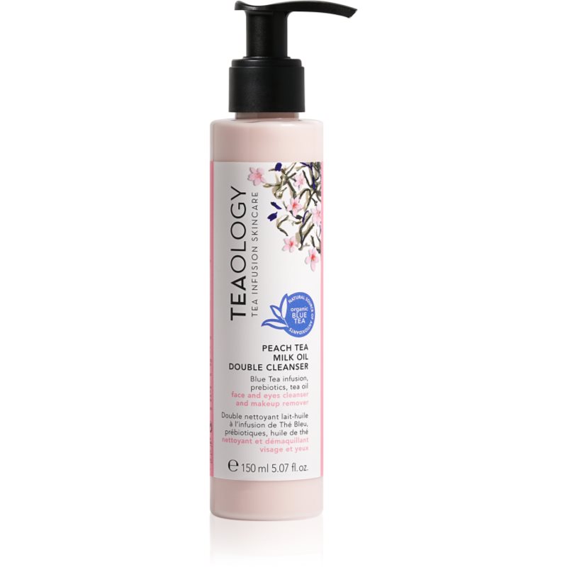 Teaology Cleansing Peach Tea Milk Oil Double Cleanser Latte Struccante Con Olio 150 Ml