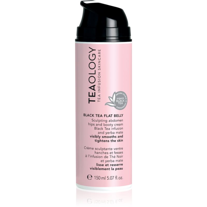 Teaology Body Black Tea Flat Belly Cream Crema Dimagrante 150 Ml