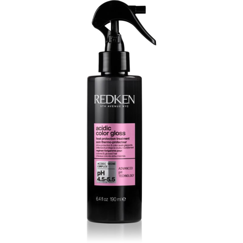 Redken Acidic Color Gloss Spray Termoprotettore Per Capelli Per Capelli Tinti 190 Ml