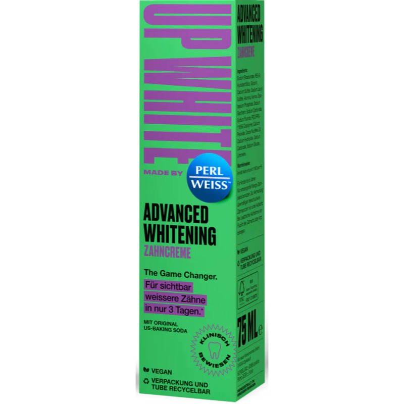 Perl Weiss Up White Advanced Whitening Dentifricio Sbiancante 75 Ml