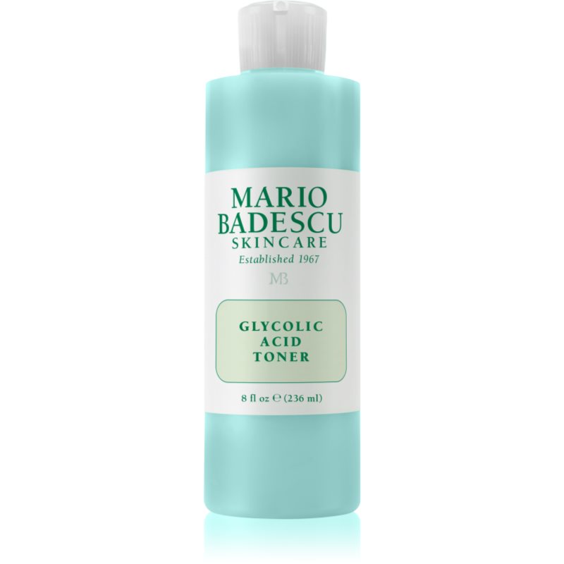 Mario Badescu Glycolic Acid Toner Tonico Per Il Viso Anti-Age Per Pelli Secche E Miste 236 Ml