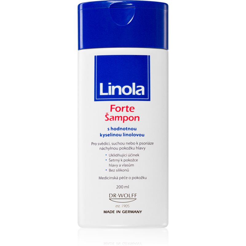 Linola Forte Shampoo Shampoo Lenitivo Per Capelli Secchi E Cuoi Capelluti Sensibili 200 Ml