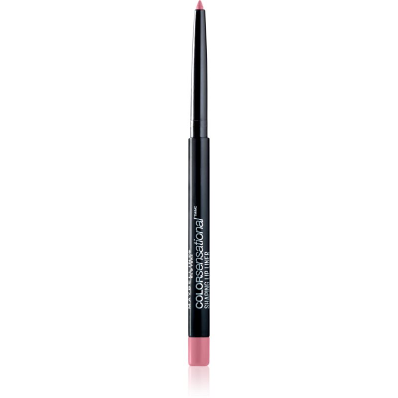 Maybelline New York Color Sensational Shaping Lip Liner Matita Per Labbra Con Temperamatite Colore 60 Palest Pink 1.2 G