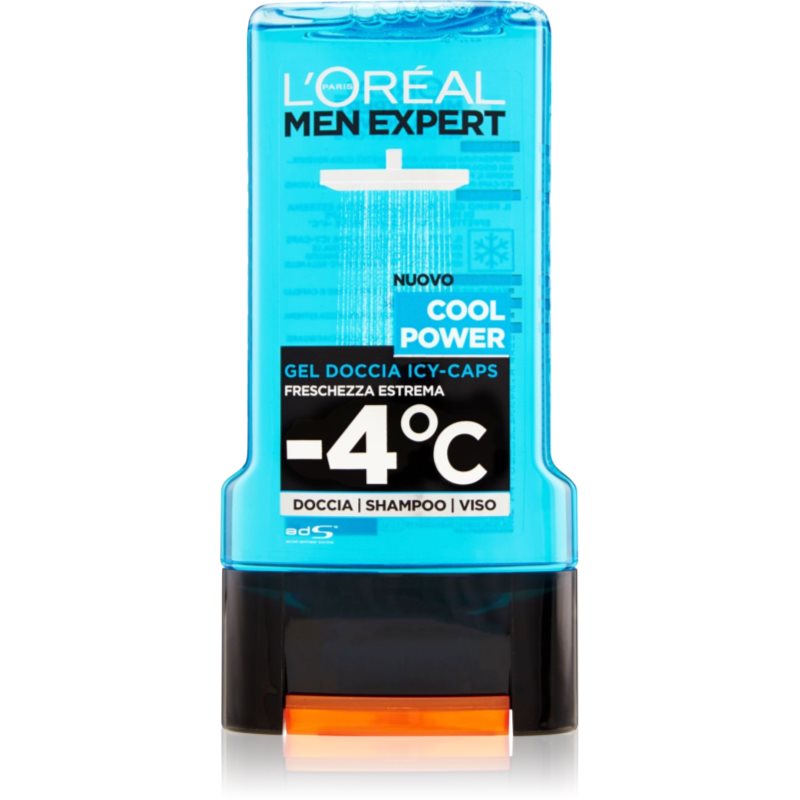L’Oréal Paris Men Expert Cool Power Gel Doccia Rinfrescante Per Uomo 300 Ml