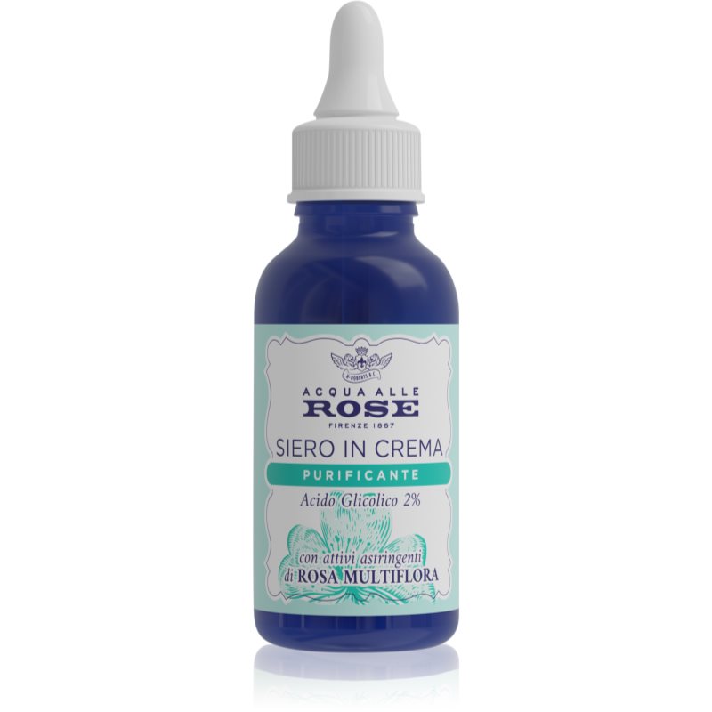 Acqua Alle Rose Purificante Siero In Crema Per Pelli Miste 30 Ml