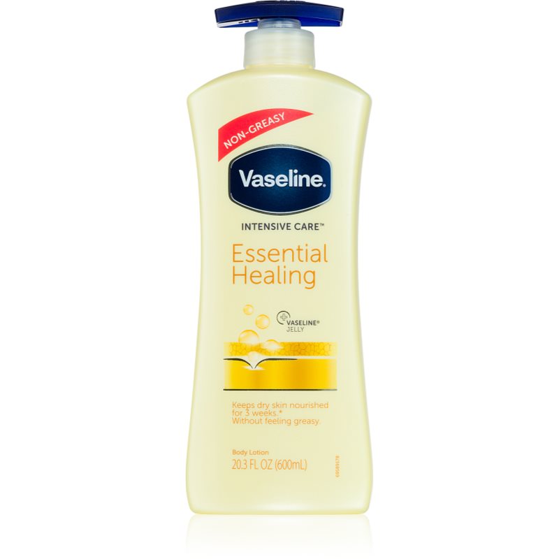 Vaseline Intensive Care Latte Idratante Corpo Con Dosatore Essential Healing 600 Ml