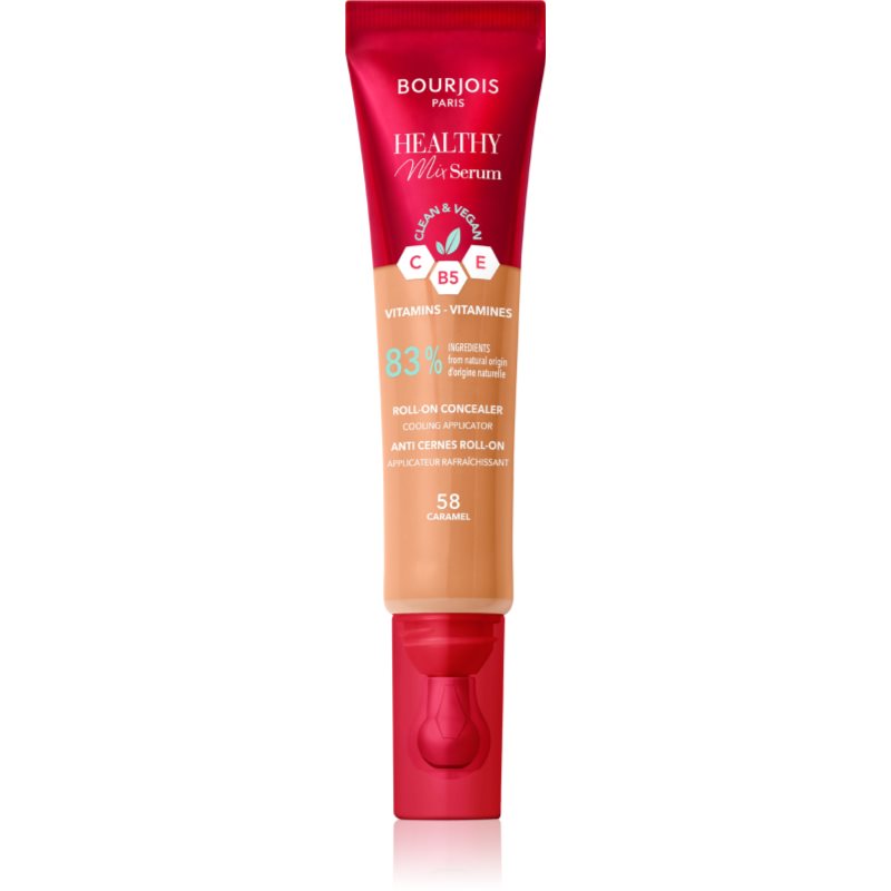 Bourjois Healthy Mix Serum Correttore Idratante Per Viso E Contorno Occhi Colore 58 Caramel 11 Ml