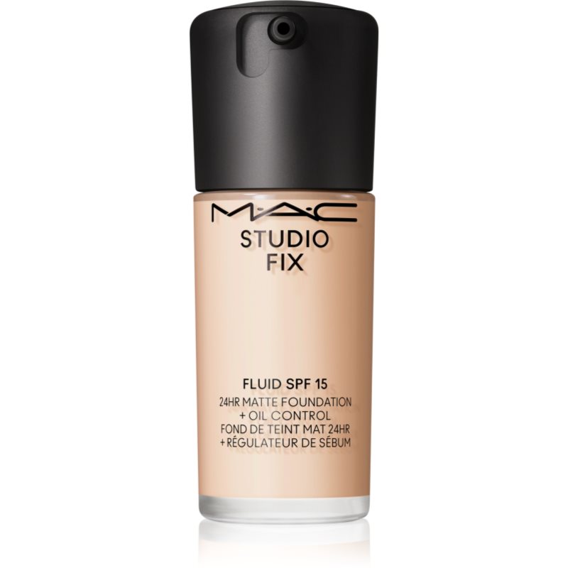 Mac Cosmetics Studio Fix Fluid Spf 15 24Hr Matte Foundation + Oil Control Fondotinta Opacizzante Spf 15 Colore Nc5 30 Ml