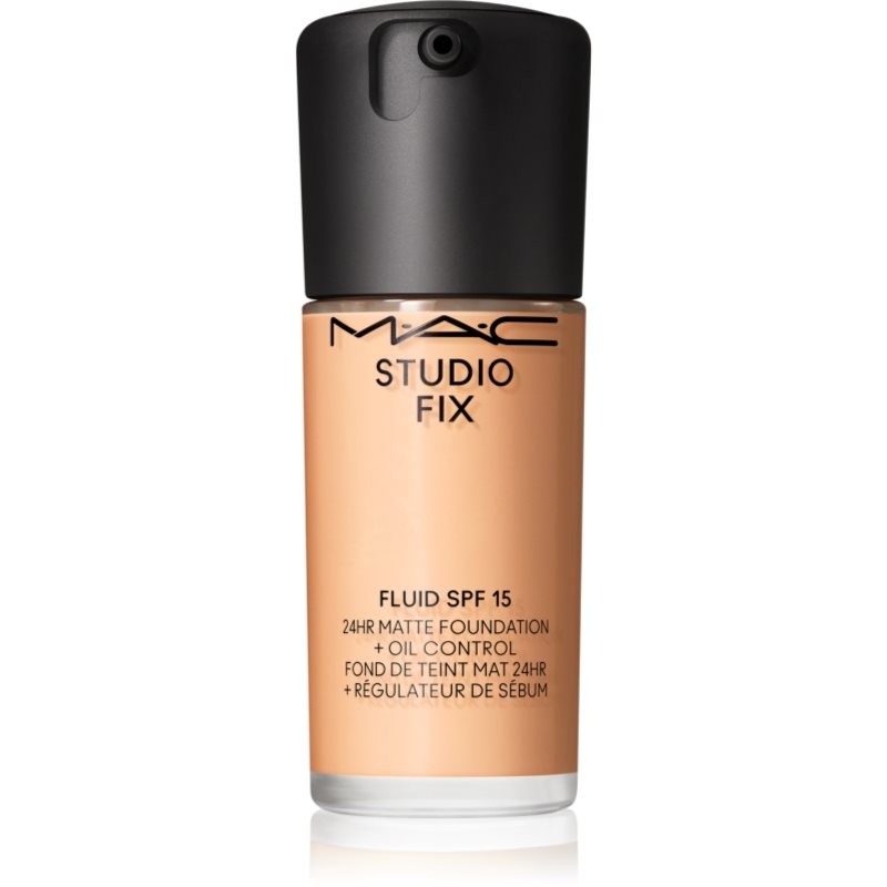 Mac Cosmetics Studio Fix Fluid Spf 15 24Hr Matte Foundation + Oil Control Fondotinta Opacizzante Spf 15 Colore Nc18 30 Ml