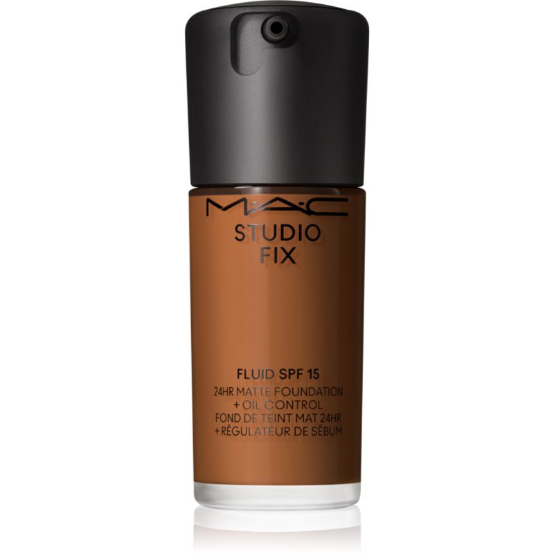 Mac Cosmetics Studio Fix Fluid Spf 15 24Hr Matte Foundation + Oil Control Fondotinta Opacizzante Spf 15 Colore C55 30 Ml