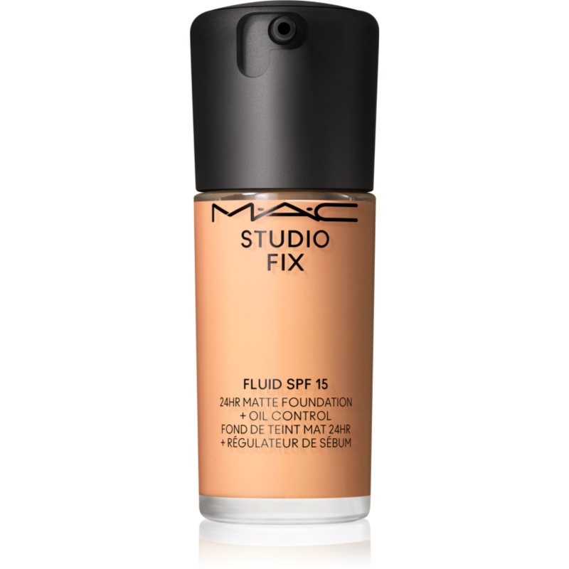Mac Cosmetics Studio Fix Fluid Spf 15 24Hr Matte Foundation + Oil Control Fondotinta Opacizzante Spf 15 Colore Nw22 30 Ml