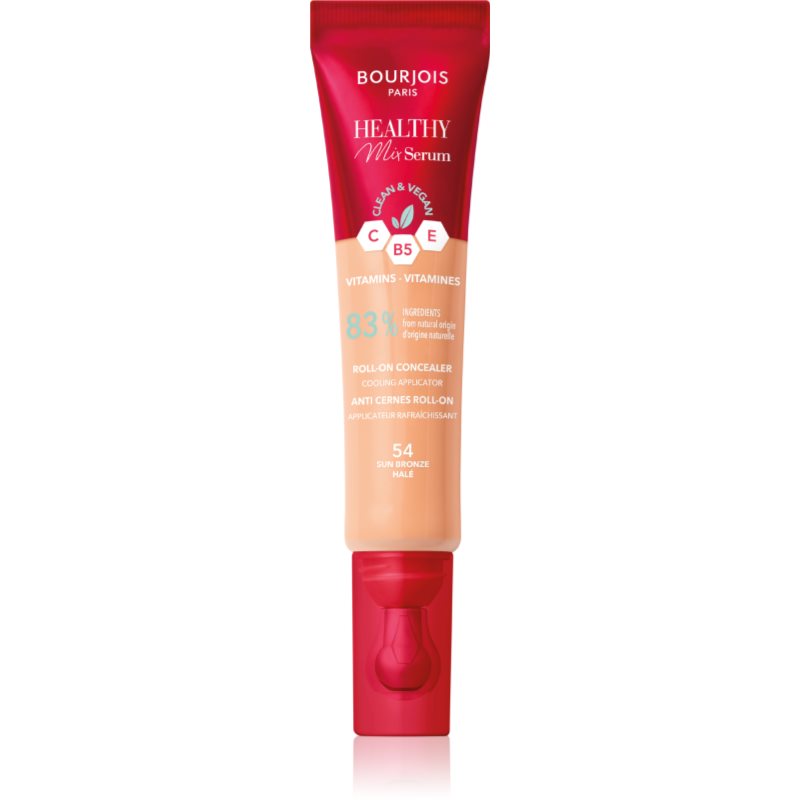 Bourjois Healthy Mix Serum Correttore Idratante Per Viso E Contorno Occhi Colore 54 Sun Bronze 11 Ml