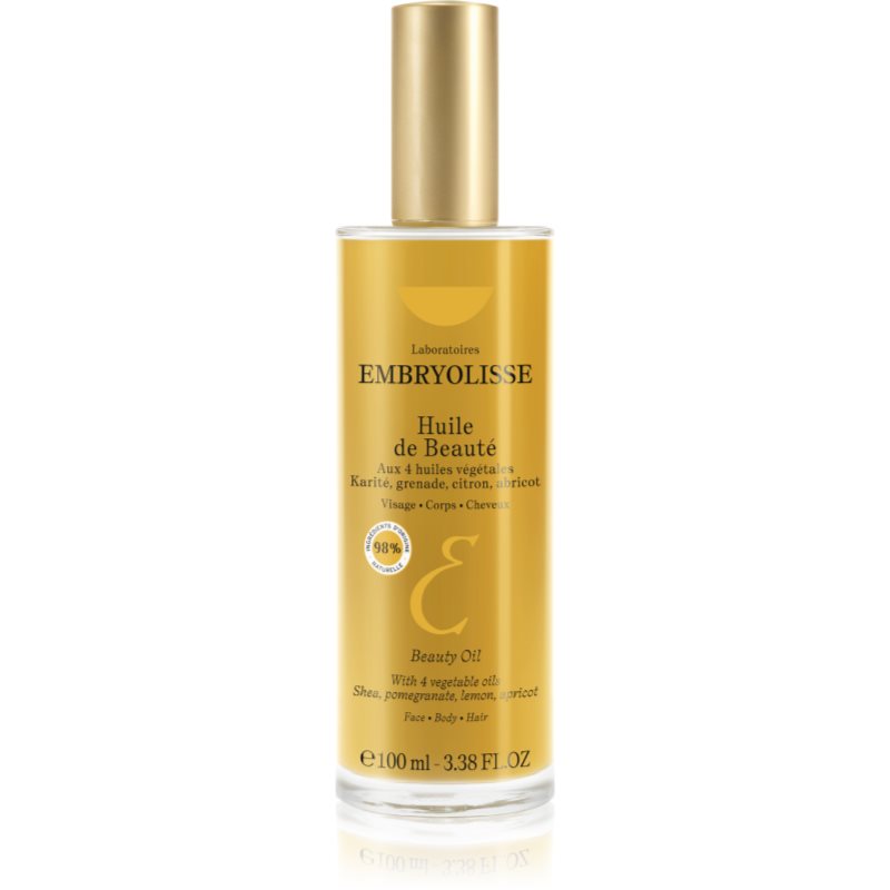Embryolisse Beauty Oil Olio Nutriente E Idratante Per Viso, Corpo E Capelli 100 Ml