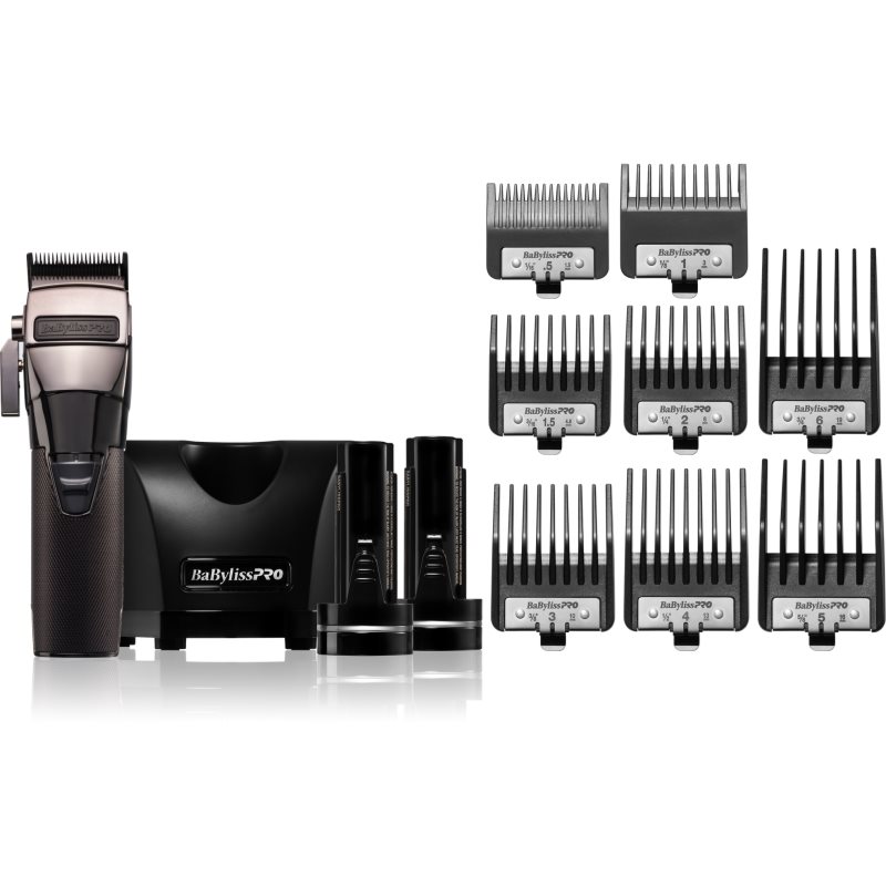 Babyliss Pro Snap Fx895E Trimmer Per Capelli E Barba Con Supporto Di Ricarica 1 Pz