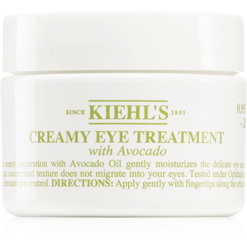 Kiehl'S Creamy Eye Treatment Avocado Trattamento Idratante Intensivo Contorno Occhi Con Avocado 28 Ml