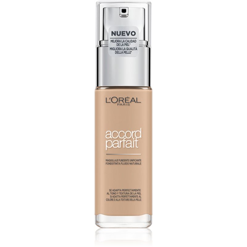 L’Oréal Paris Accord Parfait Fondotinta Liquido Colore 2N 30 Ml