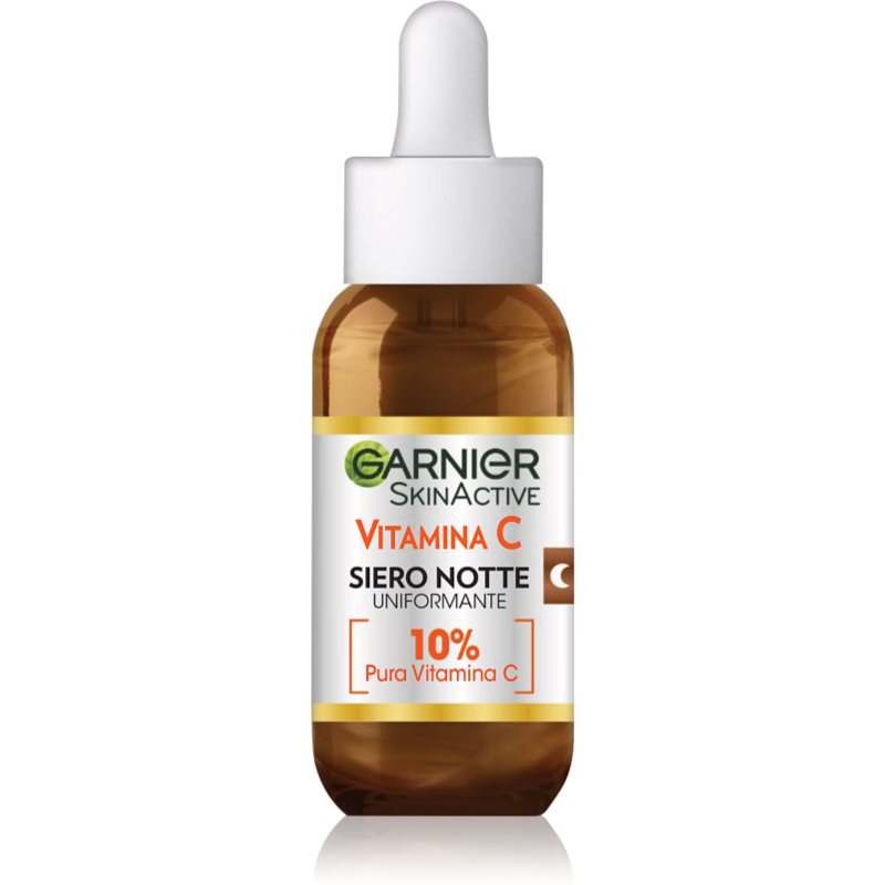 Garnier Skin Active Vitamina C Siero Illuminante Con Vitamina C Per La Notte 30 Ml