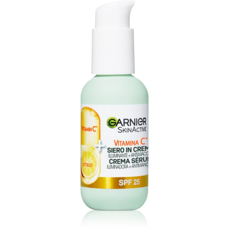 Garnier Skin Active Vitamina C Siero In Crema Illuminante Con Vitamina C 50 Ml