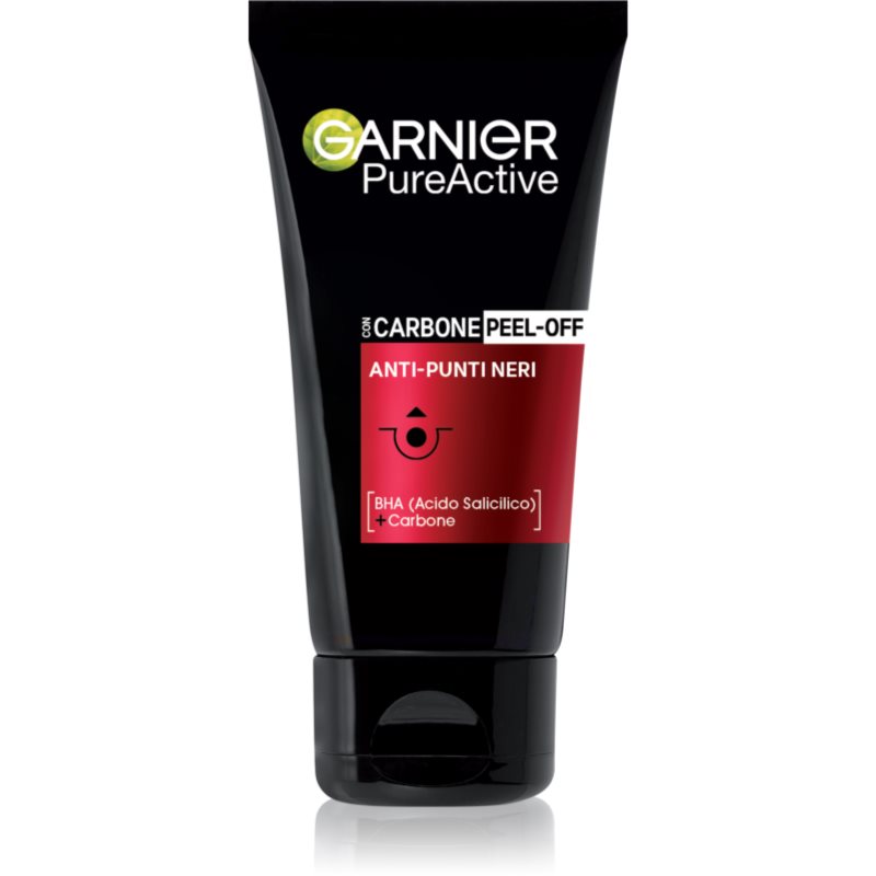Garnier Pure Active Maschera Peel-Off Al Carbone Attivo Contro I Punti Neri 50 Ml